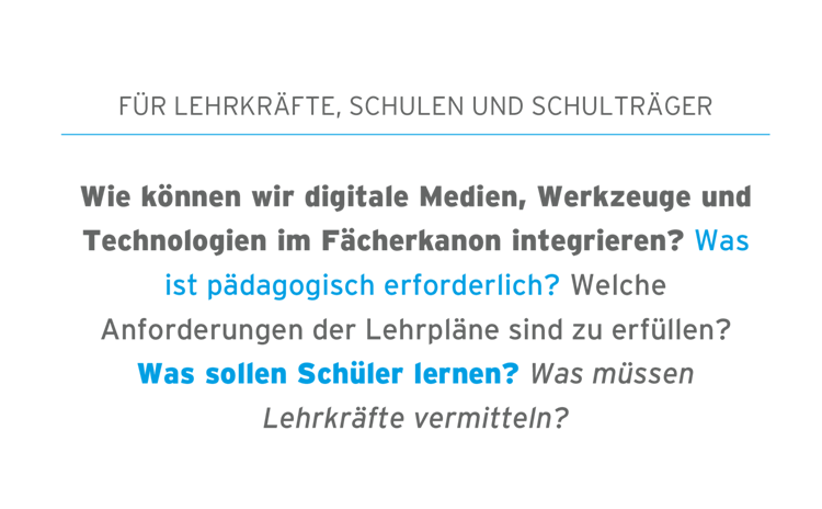 neolern Leistungsangebot - Digitale Medienentwicklungsplanung